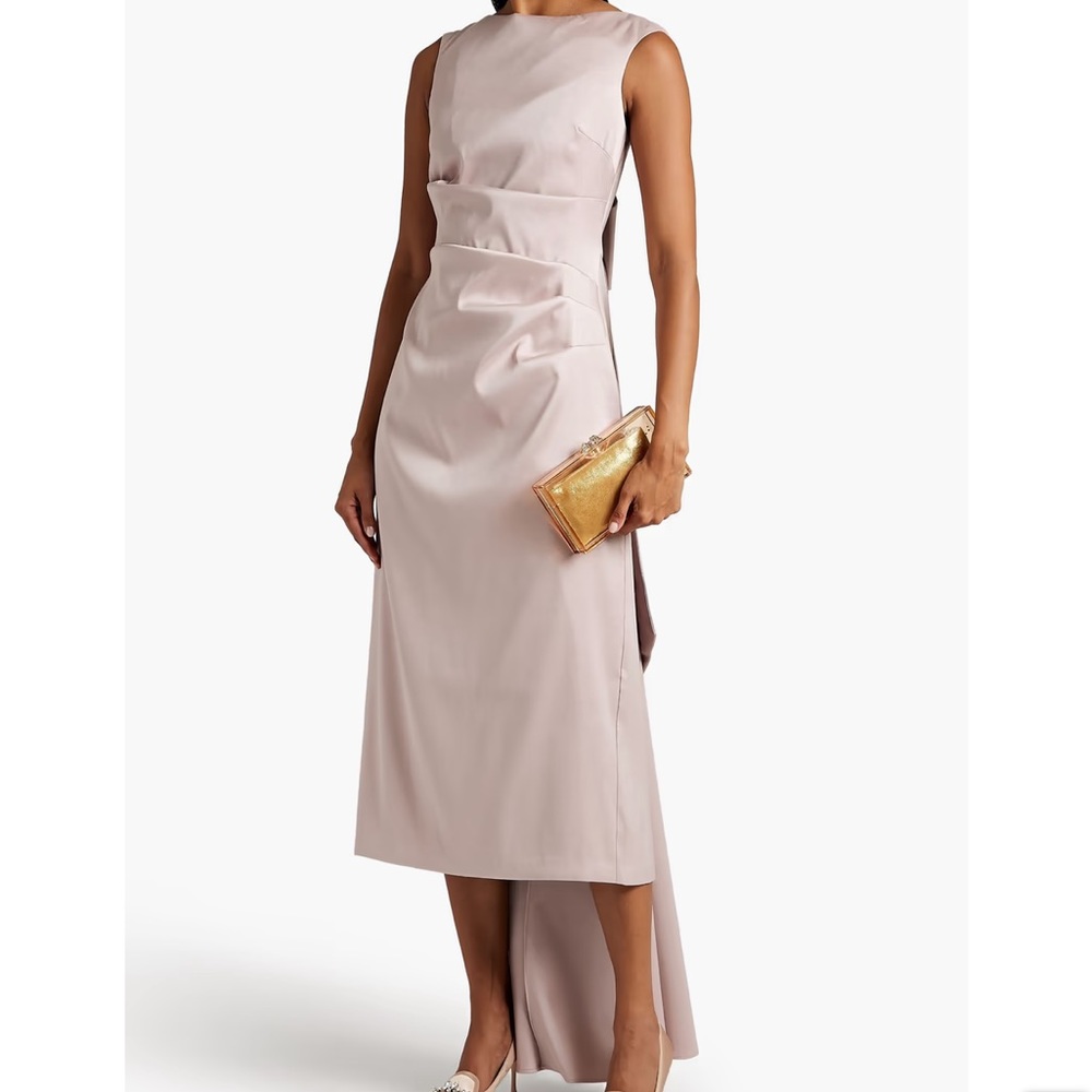 Aidan Mattox NWT Blush Midi Dress Size 2
